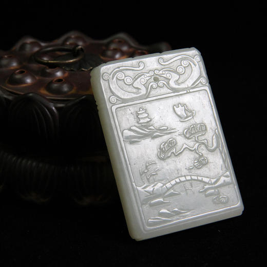 玉松竹纹牌 商品图0