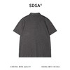 SDSA男装2026新款高贵轻奢肌理感翻领短袖Polo衫宽松重磅休闲上衣 商品缩略图4