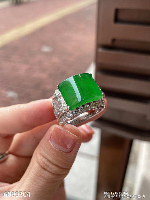 无事牌戒指【6090304】具体价格微信咨询 商品图1