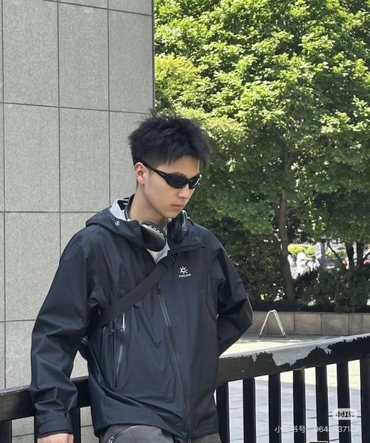 凯乐石博格达LT户外连帽轻量化冲锋衣 透气防风防水登山服  男女情侣款运动薄夹克 商品图2