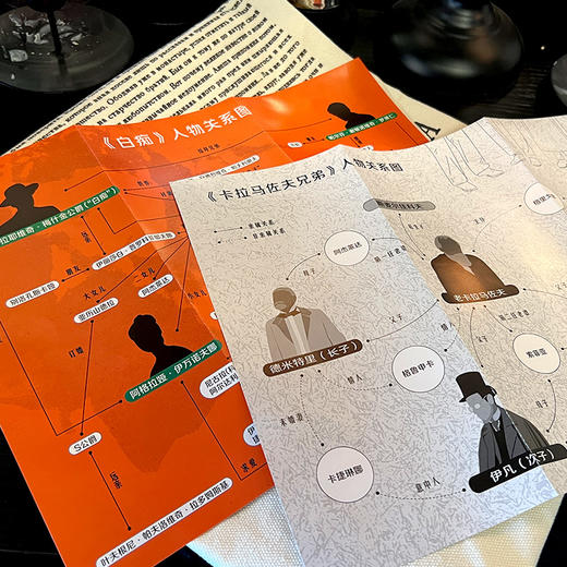 《陀思妥耶夫斯基》纪念版礼盒装  赠：原创设计帆布袋+《白痴》和《卡拉马佐夫兄弟》人物关系图 商品图10