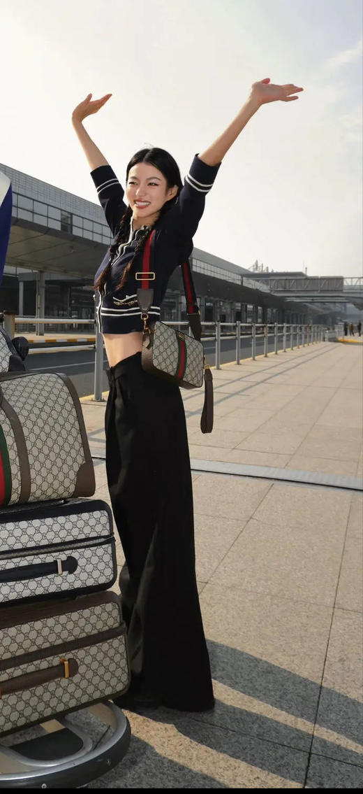 GUCCI ophidia 小号 双g 老花 相机包 商品图4