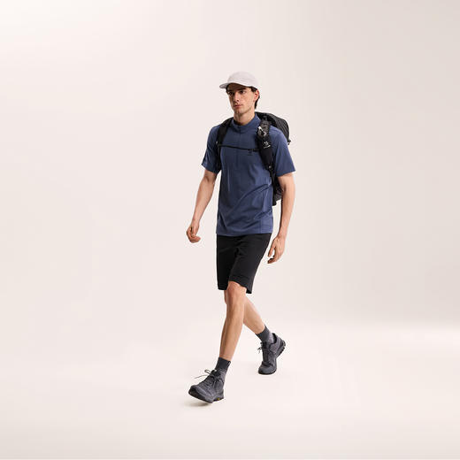 KAILAS凯乐石 XM2男款羊毛半开短袖T恤 KG2617172 商品图1