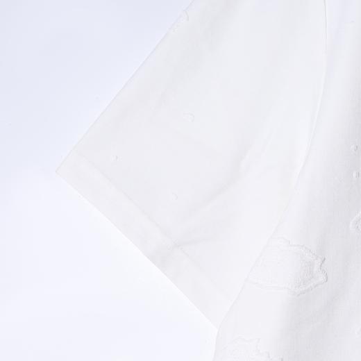 SDSA男装2026新款高贵轻奢简约时尚磨毛纯色圆领短袖T恤休闲百搭 商品图2