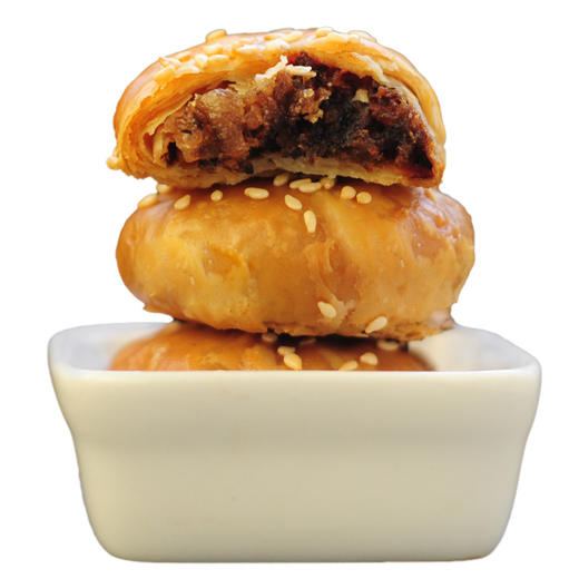 【127克/15个性价比高】层层酥脆，越吃越香，黄山烧饼梅干菜扣肉饼正宗安徽特产办公室下午茶点心休闲零食。ri 商品图3