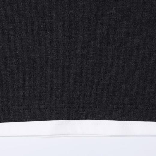 SDSA男装2026新款轻奢华夫格撞色边亨利领短袖T恤宽松肌理感上衣 商品图3