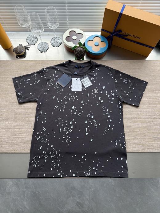 驴家 25ss水滴印花烫钻短袖T恤 商品图9