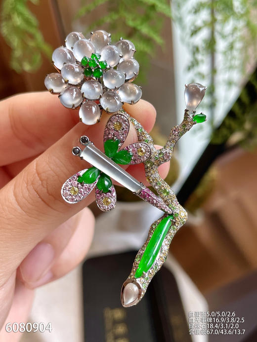 6080904，花朵胸针。具体价格微信咨询 商品图3