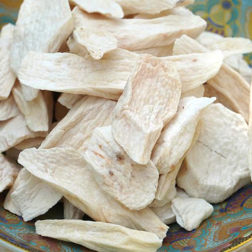 010怀山药片 原材料好山药片才好 药食同源 自然晾晒 无熏硫无添加 粉糯香甜 商品图1