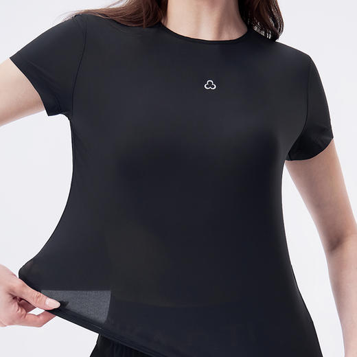 TITIKA小怪兽短袖夏季女款轻薄T恤休闲运动跑步上衣11242 商品图4