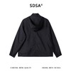 SDSA男装2026新款高贵轻奢简约纯色松紧拉链立领夹克外套百搭时尚 商品缩略图4