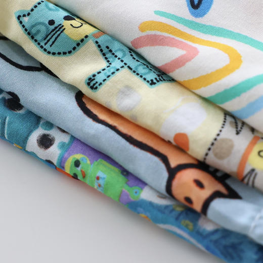 喜林贝尔莱纱绸·涂鸦亲子款家居服yc0420001 商品图8