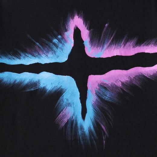 无男装2026新款高贵轻奢小众设计小星芒印花圆领短袖T恤百搭潮 商品图3