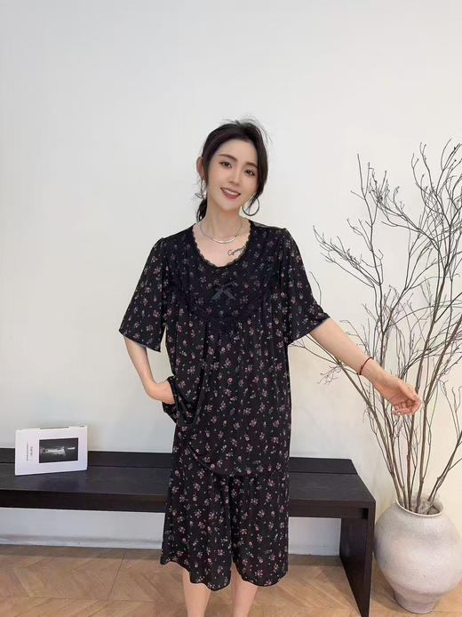 春夏新品爆款高弹舒适柔软实用家居套装 旅游居家必备速干 好收纳 商品图3