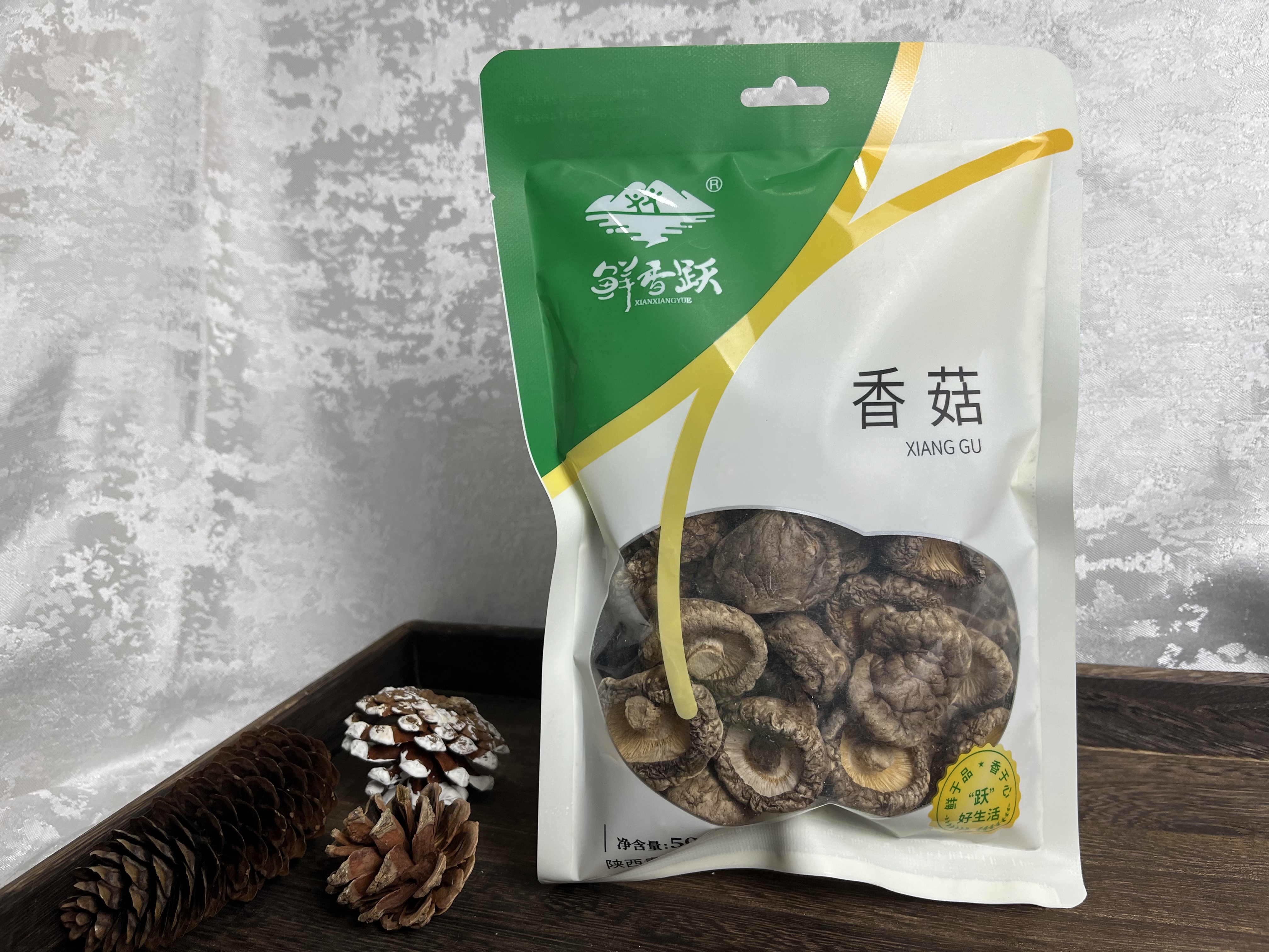 鲜香跃香菇50克