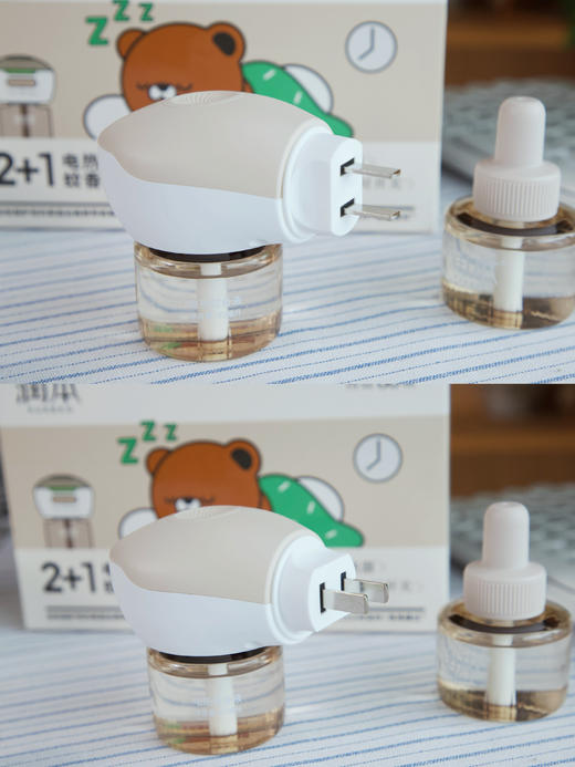 【驱蚊团】【润本电热蚊香液】定时开关 不怕忘关~1器+2液 约用60天 商品图7