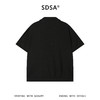 SDSA男装2026新款高贵轻奢复古菱形格针织半纽扣翻领短袖T恤百搭 商品缩略图1
