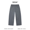 SDSA男装2026新款轻奢潮牌纯色显瘦阔腿宽松百搭运动抽绳休闲裤 商品缩略图4