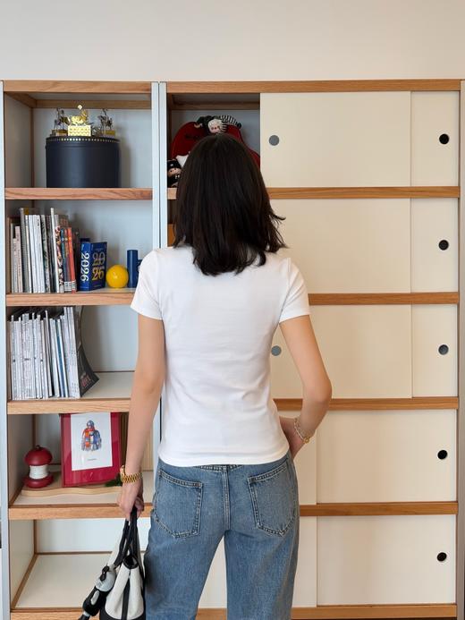 赛琳 最新品🆕26SS字母修身T恤 商品图5