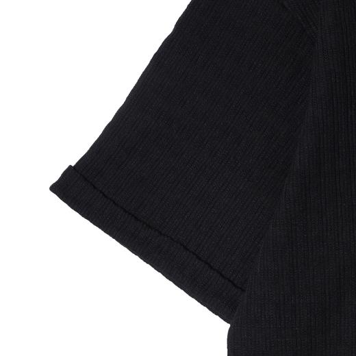 SDSA男装2026新款肌理感半纽扣亨利领短袖T恤宽松圆领休闲上衣 商品图2