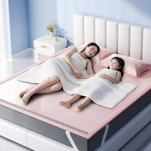 2026新款织带款纯色凉感丝软席三件套 商品图4