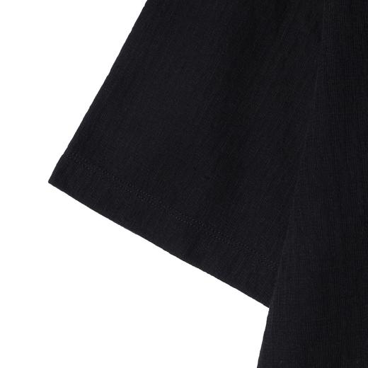 SDSA男装2026新款肌理感亨利领三粒扣短袖T恤宽松重磅休闲上衣 商品图2