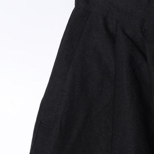 SDSA男装2026新款轻奢双褶宽松阔腿九分休闲裤轻熟通勤垂感西裤 商品图2