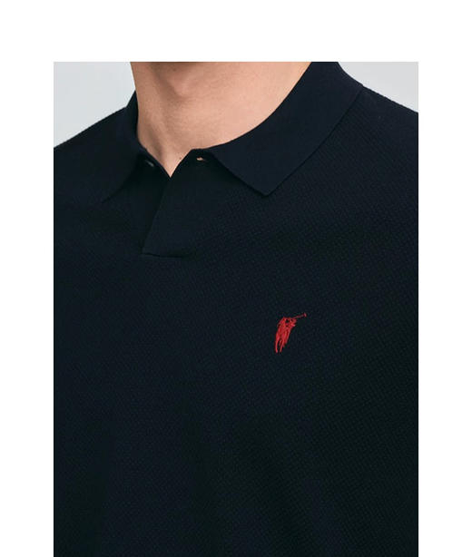 XY｜POLOWALK男式短袖针织衫春季新品简约纯色短袖针织衫套头上衣cwrw619q0251 商品图1