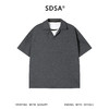 SDSA男装2026新款高贵轻奢老钱风撞色拼接翻领短袖T恤百搭时尚 商品缩略图0
