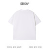 SDSA男装2026新款高贵轻奢韩系纯色系带设计短袖T恤百搭时尚上衣 商品缩略图4
