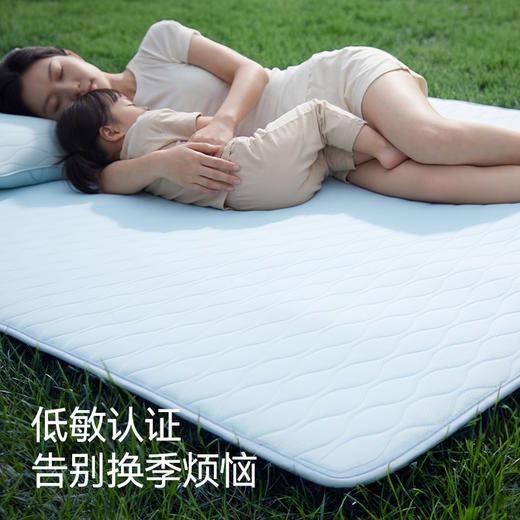 绘睡 呼呼小冰席 冰丝凉席 夏季A类抗菌床笠罩硅胶软席透气床单 商品图5