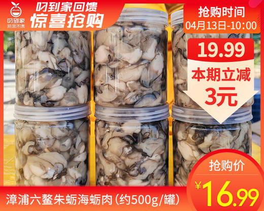 漳浦六鳌朱蛎海蛎肉（约500g/罐） 商品图0