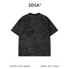 SDSA男装2026新款高贵轻奢潮牌扎染印花圆领短袖T恤百搭宽松上衣 商品缩略图4