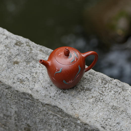 龙德堂陶艺 汤宣武制《王者荣耀》原矿金砂大红袍 170cc 库存请咨询客服 商品图2