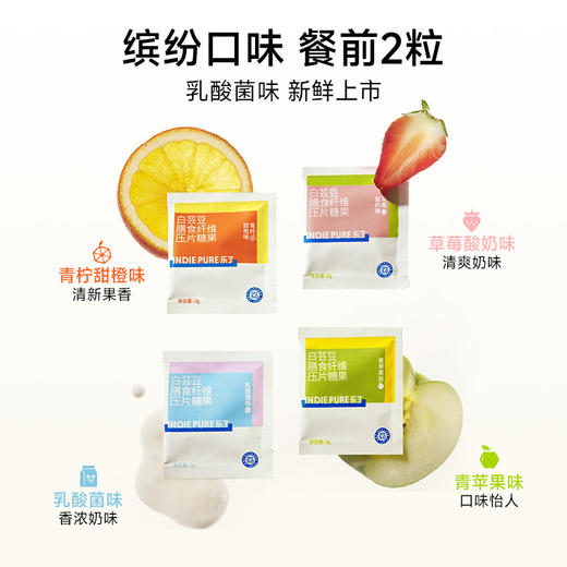 【全新升级5.0】乐了白芸豆咀嚼片碳水大餐阻断剂膳食纤维断油片 商品图5