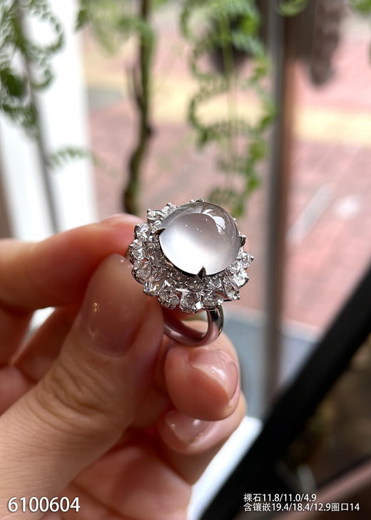 6100604，蛋面戒指。具体价格微信咨询 商品图1