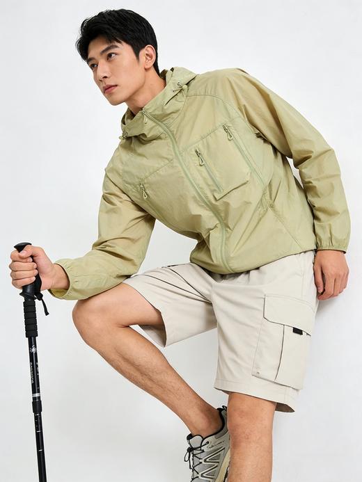 【防晒拉满 薄如蝉翼 户外风格】骆*平替情侣百搭防泼户外防晒衣（A87-DQC661） 商品图1