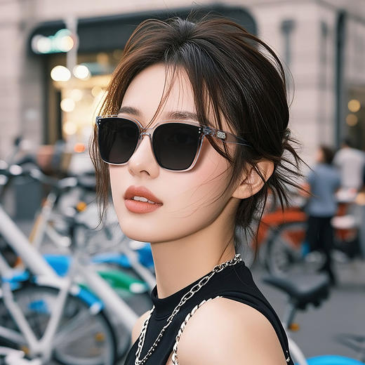 【素颜潮镜！下单送眼镜收纳包】2026新款 偏光墨镜 男款防紫外线太阳眼镜 女高级感开车防晒墨镜 商品图0