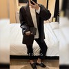 THESOONG/匠心皮语 手工削薄100%绵羊皮西装领女士皮衣外套8672 商品缩略图0
