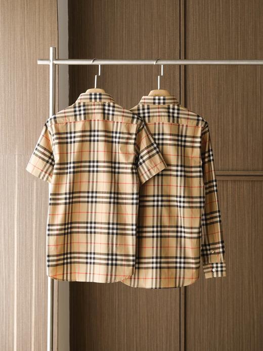 巴宝莉经典格子衬衫 男女同款衬衫 商品图1