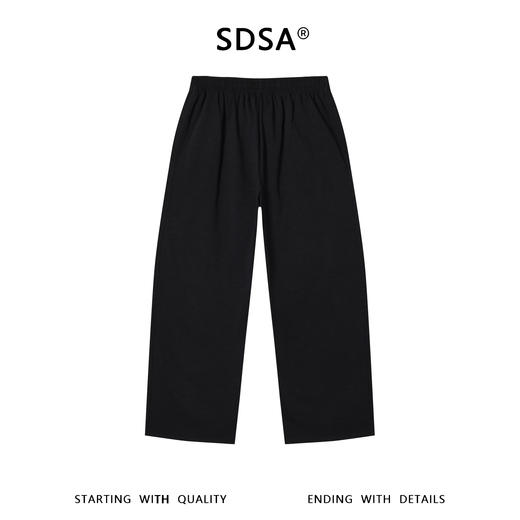 SDSA男装2026新款高贵轻奢简约纯色松紧腰头设计休闲裤百搭舒适 商品图0