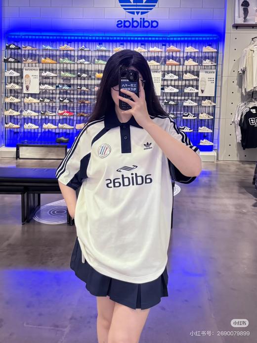 Ad宽松舒适运动短袖Polo衫 男女同款 商品图3