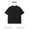 SDSA男装2026新款高贵轻奢潮牌细闪拼接针织圆领短袖T恤舒适休闲 商品缩略图1