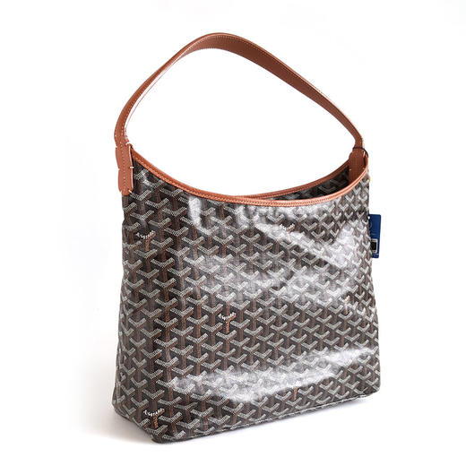 【95新】GOYARD戈雅棕色老花子母包HOBO单肩包腋下包女士070426TJ19 商品图1