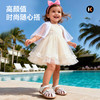 卡特兔女童公主鞋小皮鞋2026年夏季新品时尚休闲防滑耐磨女童凉鞋 商品缩略图2