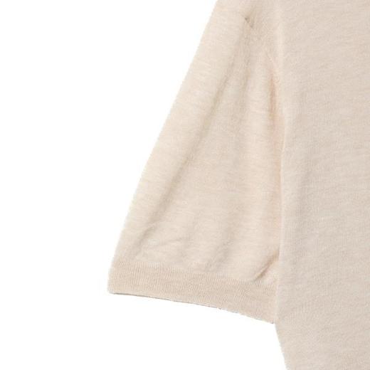 SDSA男装2026新款高贵轻奢日系简约纯色针织圆领短袖T恤百搭上衣 商品图2