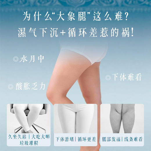 溯源机制【靶向燃烧  专收大象腿】后辰苗岭黑姜腿贴 商品图2