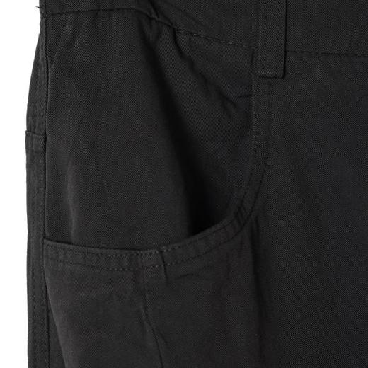 SDSA男装2026新款轻奢舒适后背烫钻字母黑色休闲裤美式街头宽松 商品图3