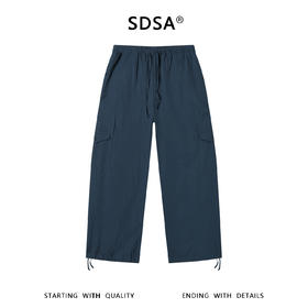 SDSA男装2026新款高贵轻奢潮牌工装大口袋抽绳休闲裤百搭时尚舒适