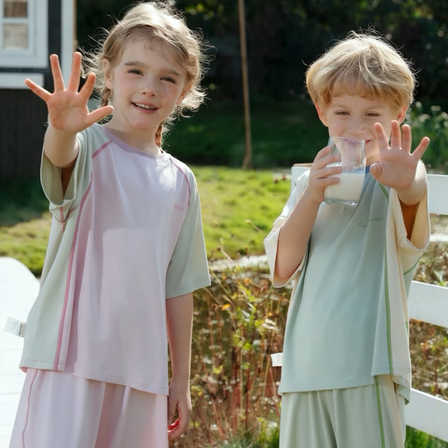 【39.9元购】儿童冰冰莱赛尔亲子装丨植物肤感 速干凉爽